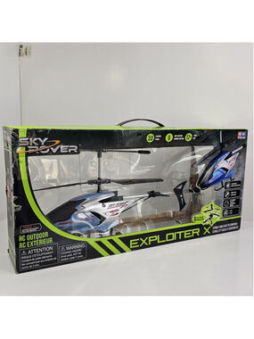 Sky Rover Exploiter X RC Outdoor Helicopter Auldey 2.4GHz New Sealed Box Wear